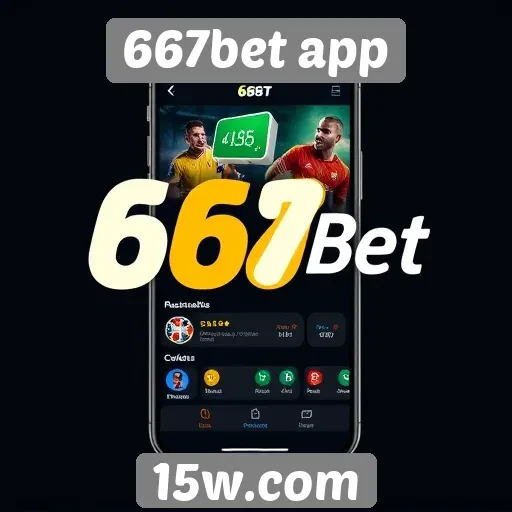 Interface do 667bet app é intuitiva e fácil de usar